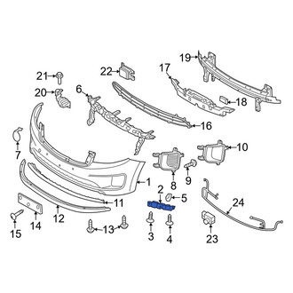 Kia OE - Right Bumper Cover Bracket
