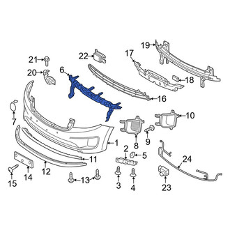 Kia OE - Front Bumper Cover Reinforcement