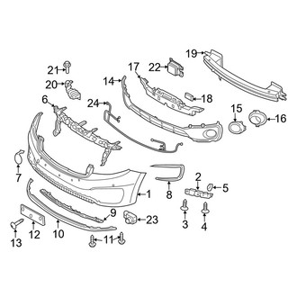 Kia OE - Front Bumper & Grille - Bumper & Components (SXL)
