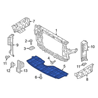 Kia OE - Front Lower Radiator Support Splash Shield