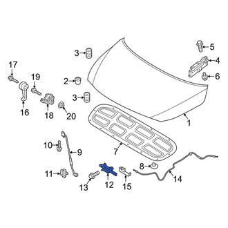 Kia OE - Front Hood Latch