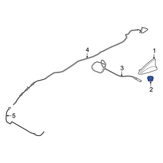 Kia OE - Radio Antenna Mast Nut