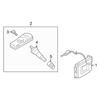 Kia OE - Electrical - Tire Pressure Monitor Components
