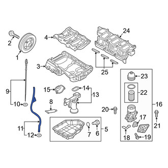 Kia OE - Engine Oil Dipstick Tube