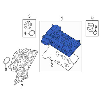 Kia OE - Left Engine Valve Cover