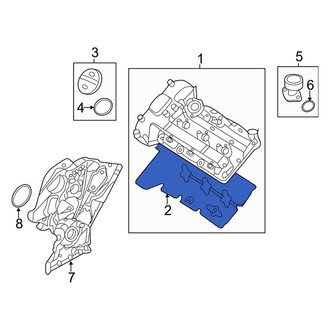 Kia OE - Right Engine Valve Cover Gasket