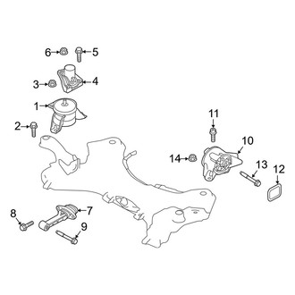 Kia OE - Engine / Transaxle - Engine & Transmission Mounting