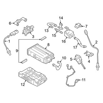 Kia OE - Emission System - Emission Components (EX / L / LX / SX)