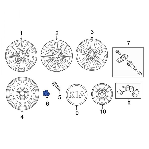 Wheel Lug Nut