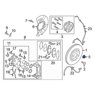 Kia OE - CV Joint Nut