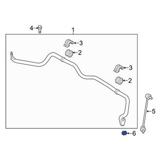 Kia OE - Suspension Strut Mount Nut