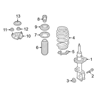 Kia OE - Front Suspension - Shocks & Components