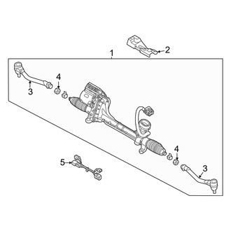 Kia OE - Steering Gear & Linkage (With Electric Steering)