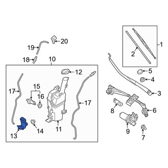 Kia OE - Windshield Washer Pump