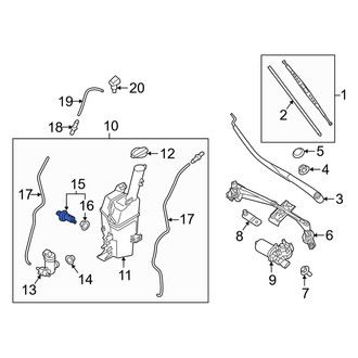 Kia OE - Washer Fluid Level Sensor