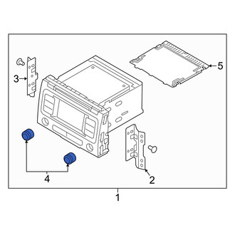 Kia OE - Radio Knob
