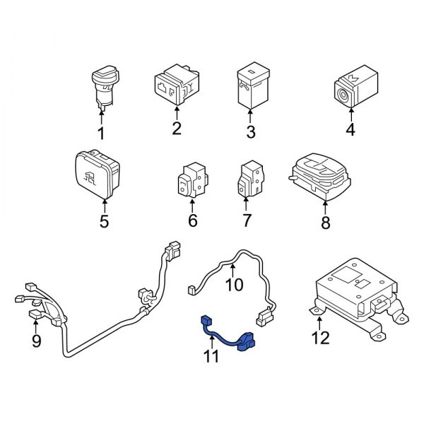 Console Wiring Harness Connector