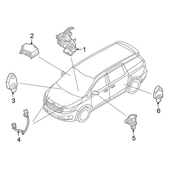Kia OE - Restraint Systems - Air Bag Components (Modules & Sensors)