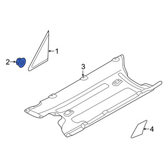 Kia OE - Vent Window Glass Nut