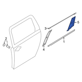 Kia OE - Rear Right Door Applique