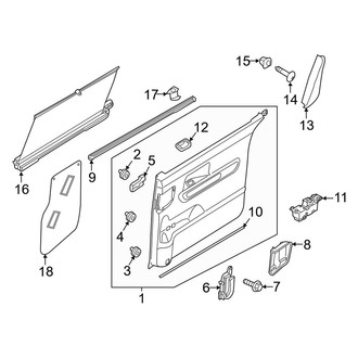Kia OE - Side Loading Door - Interior Trim