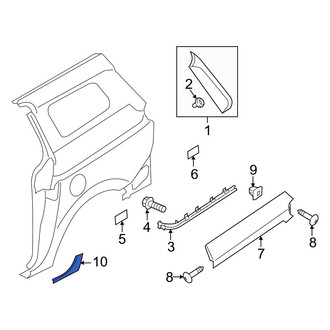 Kia OE - Rear Right Stone Guard