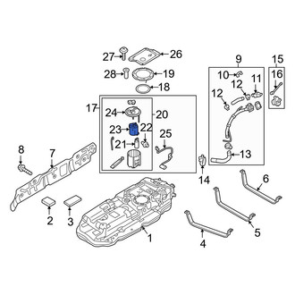 Kia OE - Fuel Pump Filter