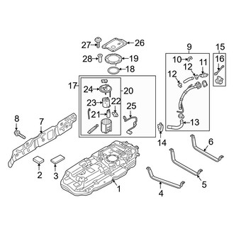 Kia OE - Fuel System Components