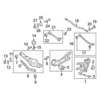 Kia OE - Rear Suspension - Suspension Components