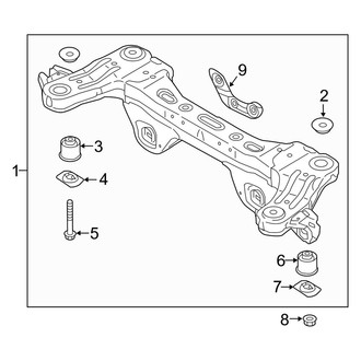 Kia OE - Rear Suspension - Suspension Mounting