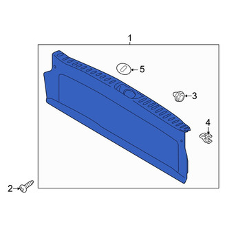 Kia OE - Rear Liftgate Trim Scuff Plate