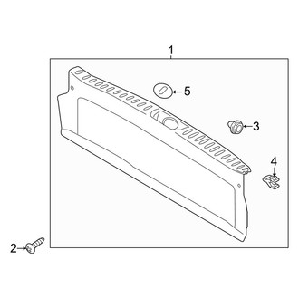 Kia OE - Rear Body & Floor - Interior Trim