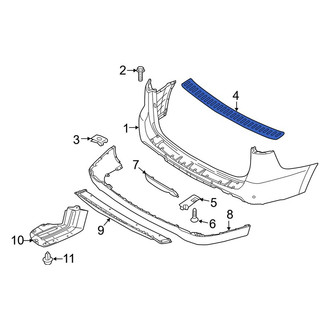 Kia OE - Rear Bumper Step Pad