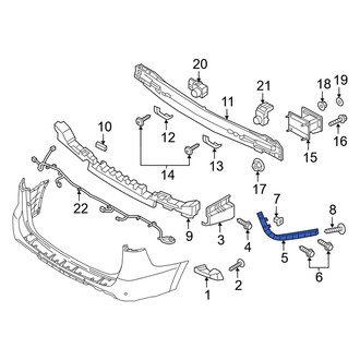 Kia OE - Right Bumper Cover Bracket