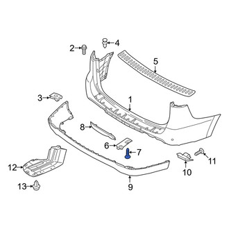 Kia OE - Lower Grille Screw