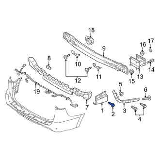 Kia OE - Bumper Cover Screw