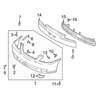 Kia OE - Front Bumper - Bumper & Components