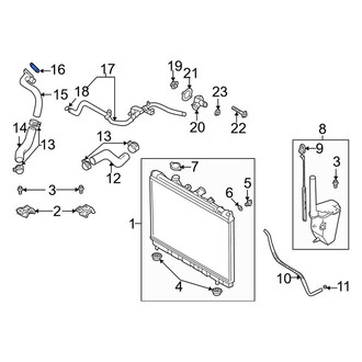 Kia OE - Engine Coolant Pipe Gasket