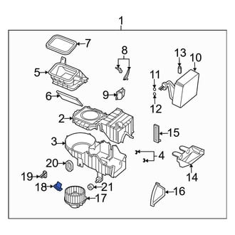 Kia OE - HVAC Blower Motor Resistor