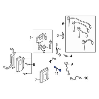 Kia OE - Ignition Knock (Detonation) Sensor