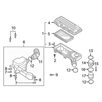 Kia OE - Air Filter Housing Nut