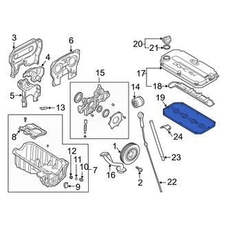 Kia OE - Engine Valve Cover Gasket
