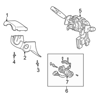 Kia OE - Steering Column - Shroud, Switches & Levers
