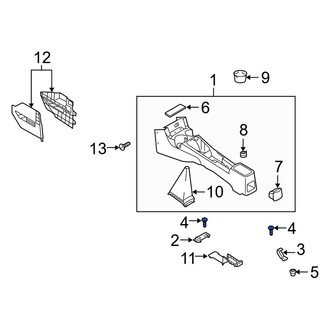 Kia OE - Console Screw