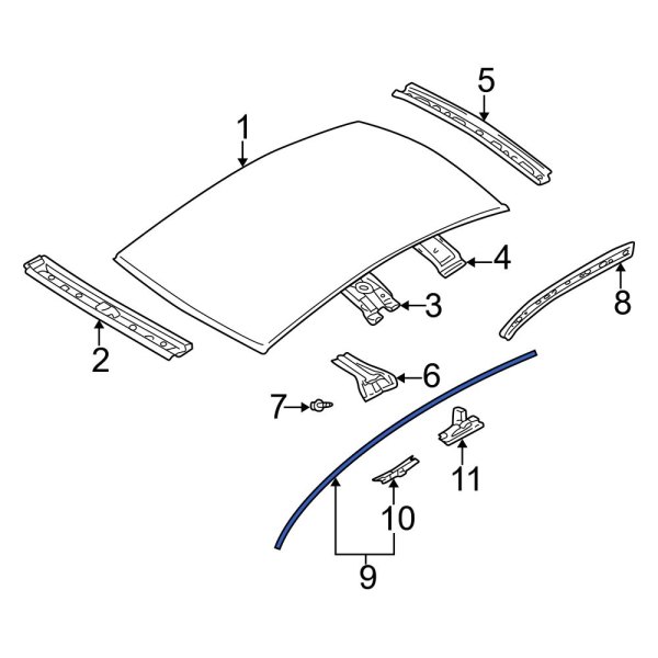 Roof Drip Molding