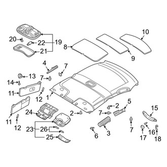 Kia OE - Roof - Interior Trim (Wagon)
