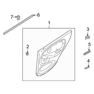 Kia OE - Rear Door - Interior Trim (Wagon)