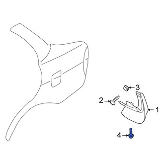 Kia OE - Mud Flap Clip