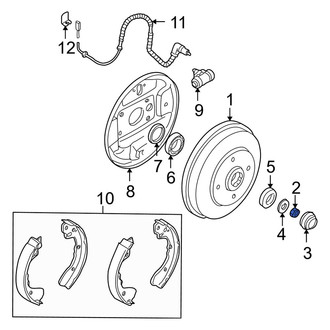 Kia OE - Rear Axle Nut