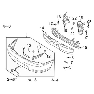 Kia OE - Rear Bumper - Bumper & Components
